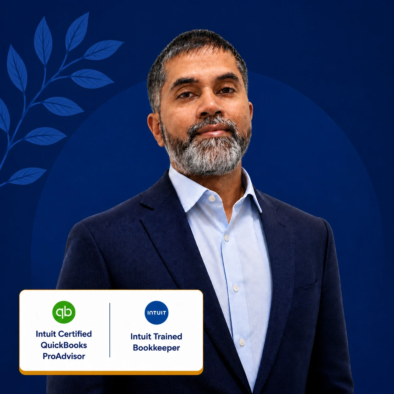 Jubaid Choudhury, founder of Lote Tree Financial — Intuit Certified QuickBooks ProAdvisor and Intuit Trained Bookkeeper